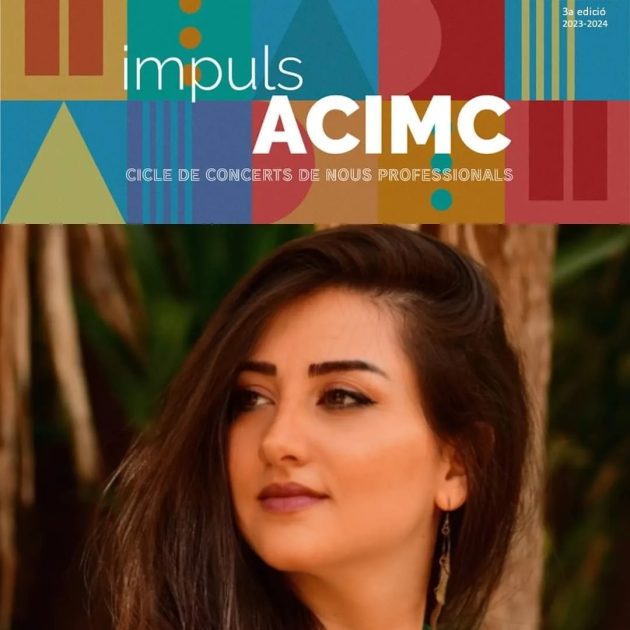 Aseel Massoud Winner Singer Of The Third Edition Of The Catalan Association Of Classical Music Performers l’ImpulsACIMC